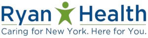 Ryan Health logo with slogan Caring for New York Here for You